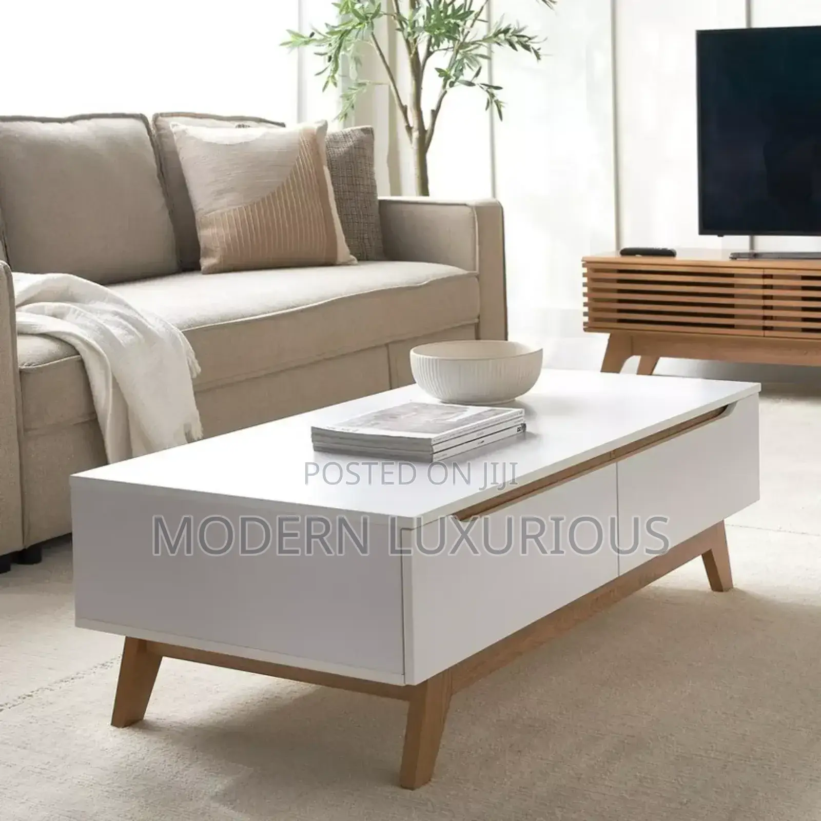 White /Table Ft4 and 2ft /Good Furniture / Center Table