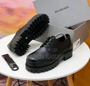 Original Men’S Luxury Balenciaga Chunky Sole Lace Up Shoes