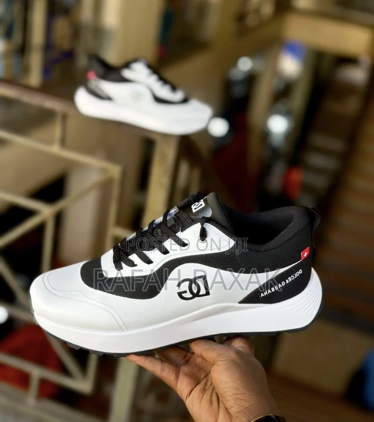 Original Black/White Men’S Luxury Dolce Gabbana Sneakers