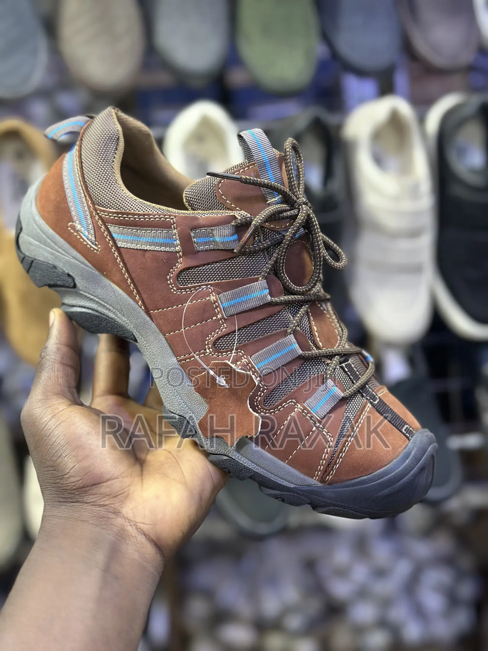 Original Brown Men’S Teva Smart Casual Leather Shoes