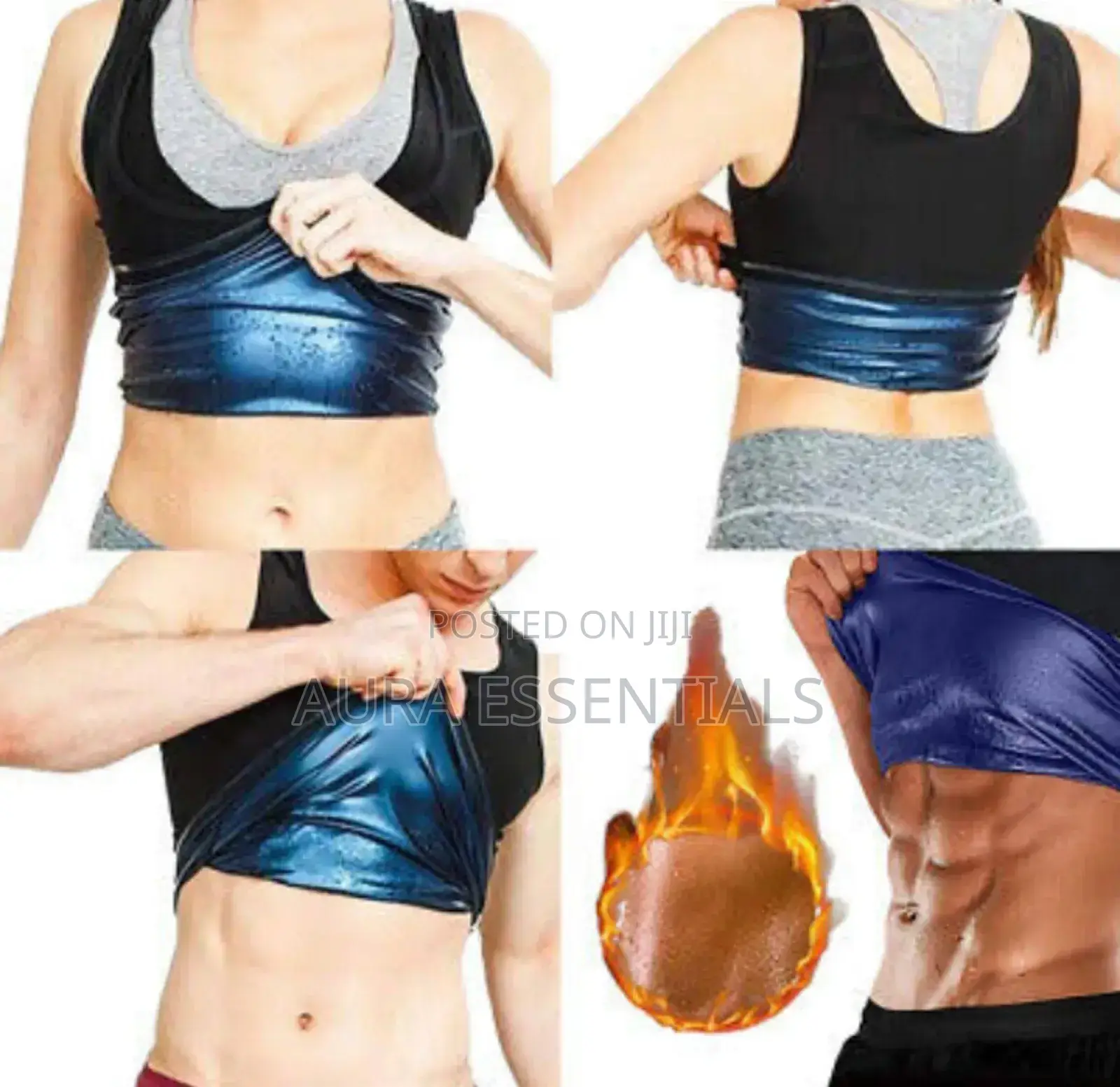 Women's Workout Tank Top Sauna Vest Sweat