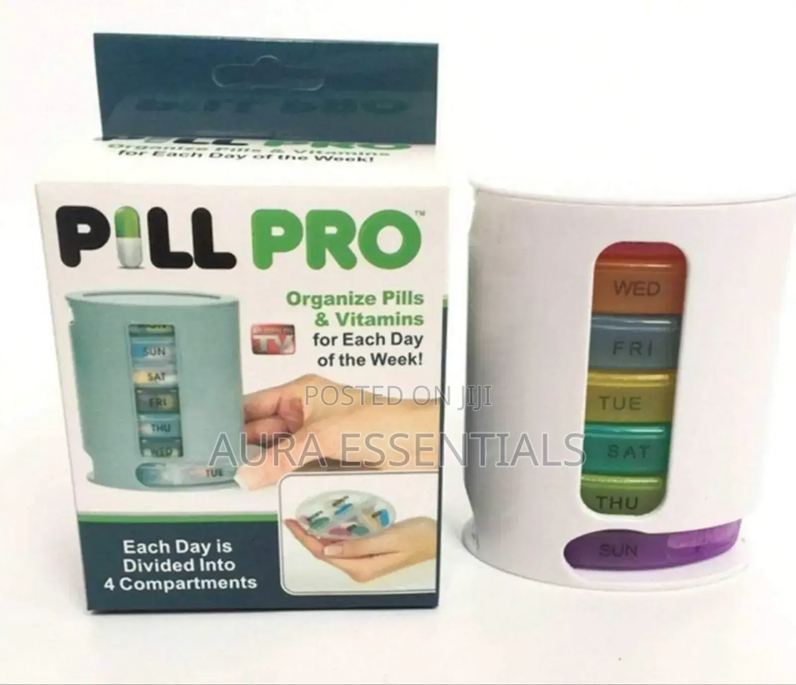 Tower Pill Box Organizer