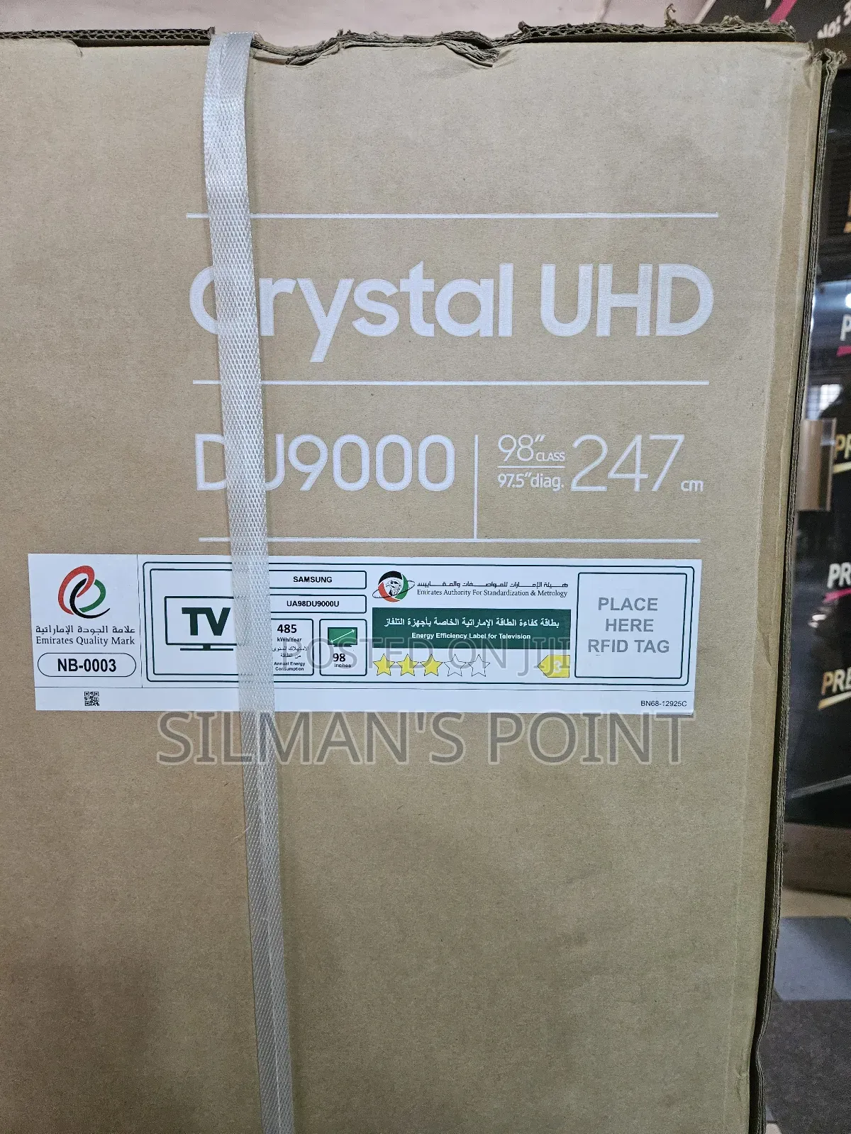 Du9000 Samsung 98" Crystal Uhd Smart Tv