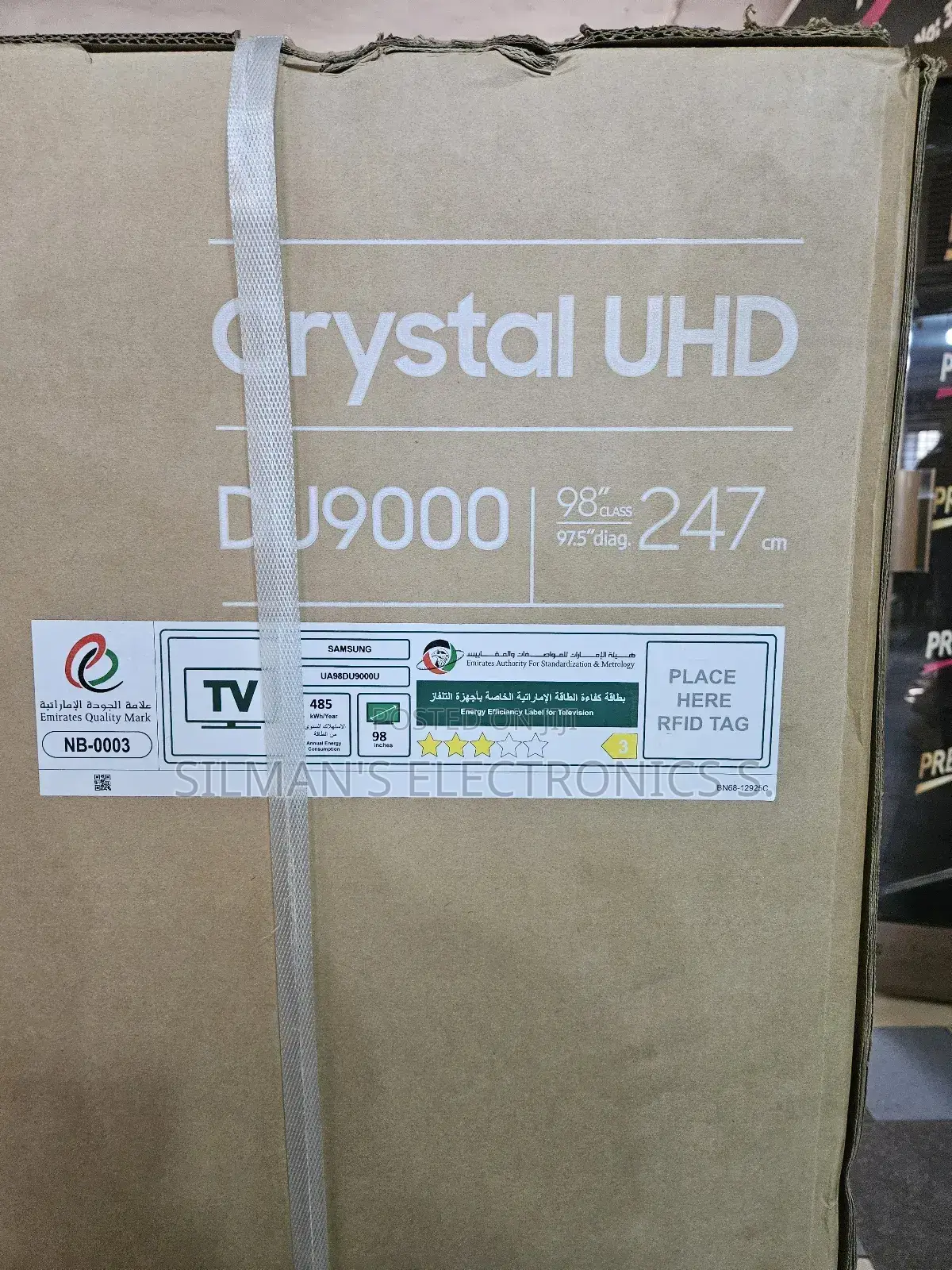 Du9000 Samsung 98" Crystal Uhd Smart Tv