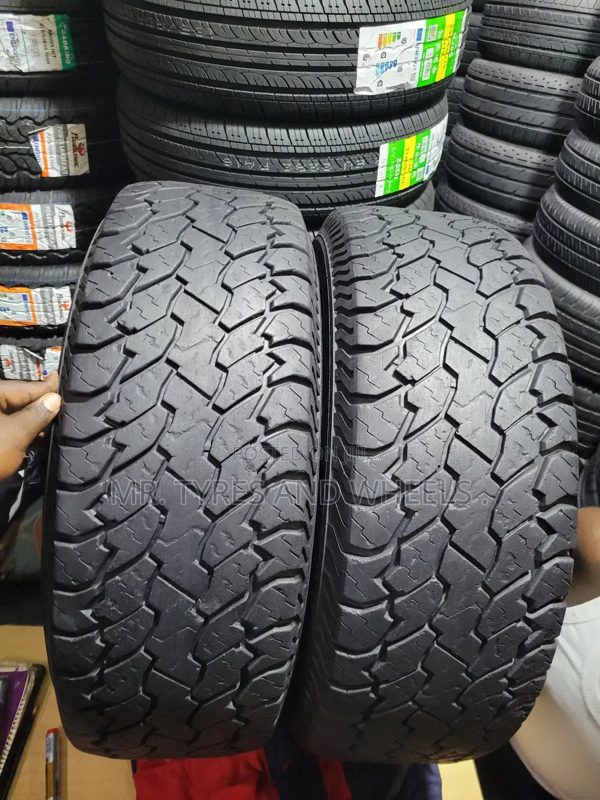 265 70 R15 Used but Still Gd Tires Lost Size in the Market.