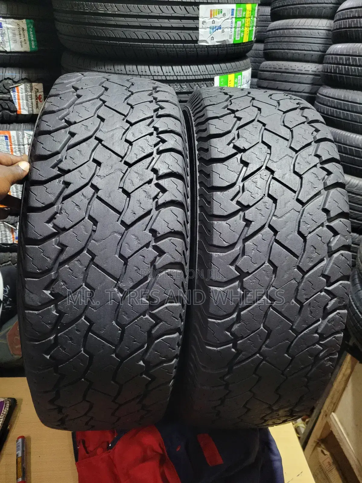 265 70 R15 Used but Still Gd Tires Lost Size in the Market.