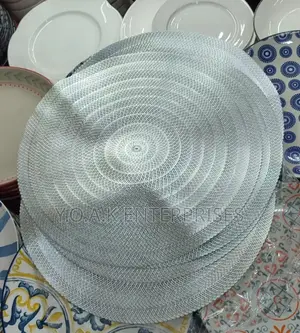 Round Rubber Table Mats 6pcs
