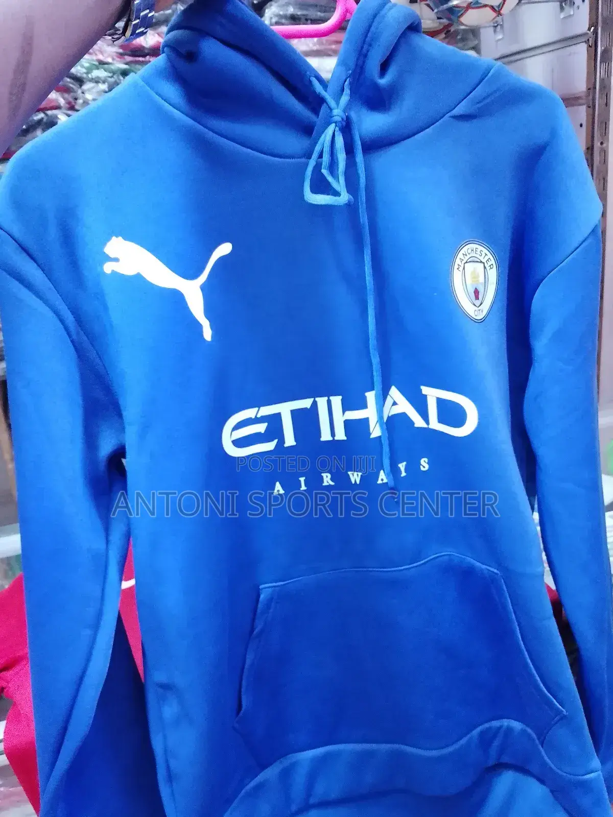 Man City Jumper Blue Color