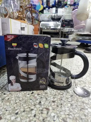 Haus Roland 800ml Glass French Press Coffee Maker.