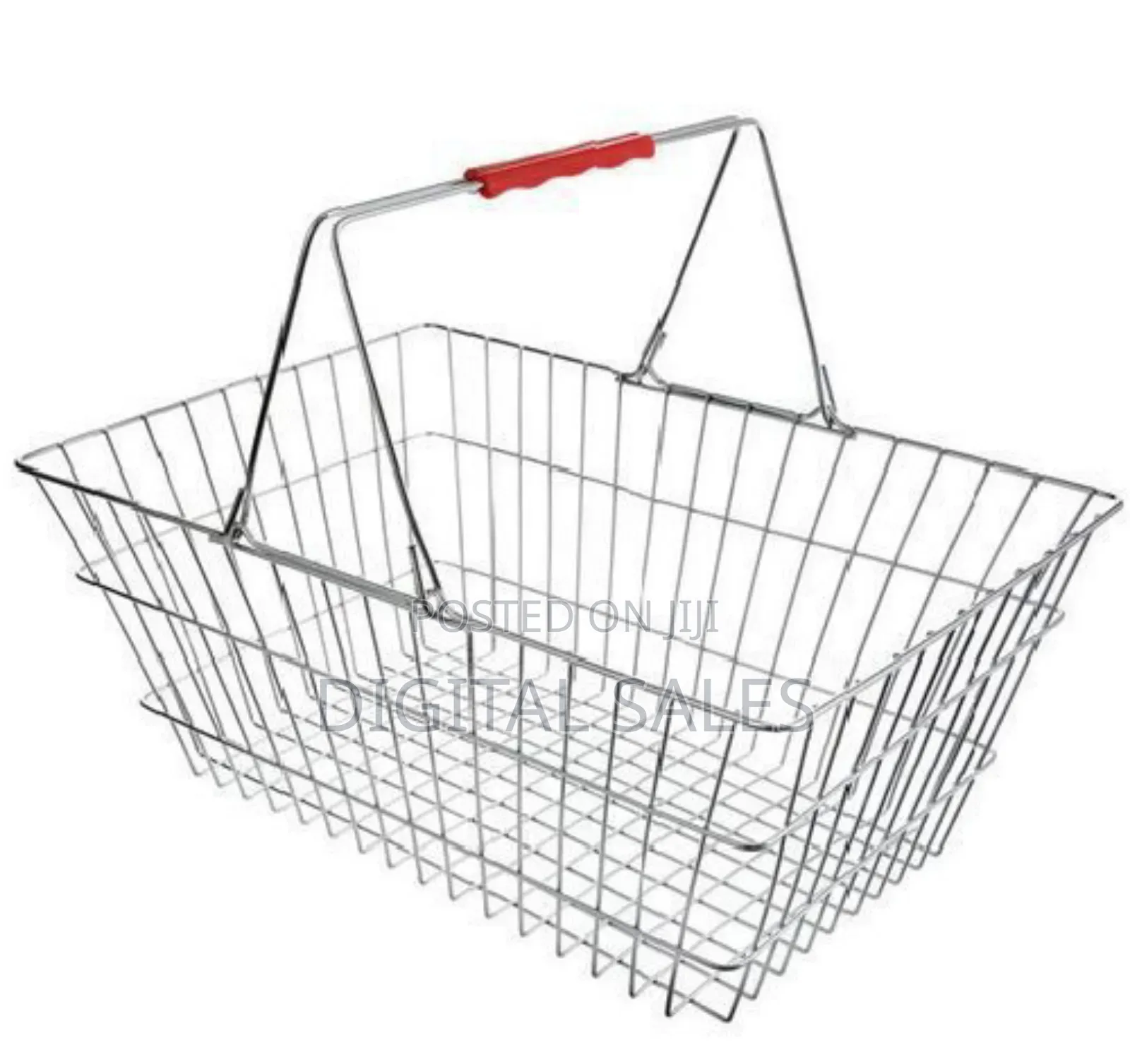 Metallic Shopping, Supermarket Basket