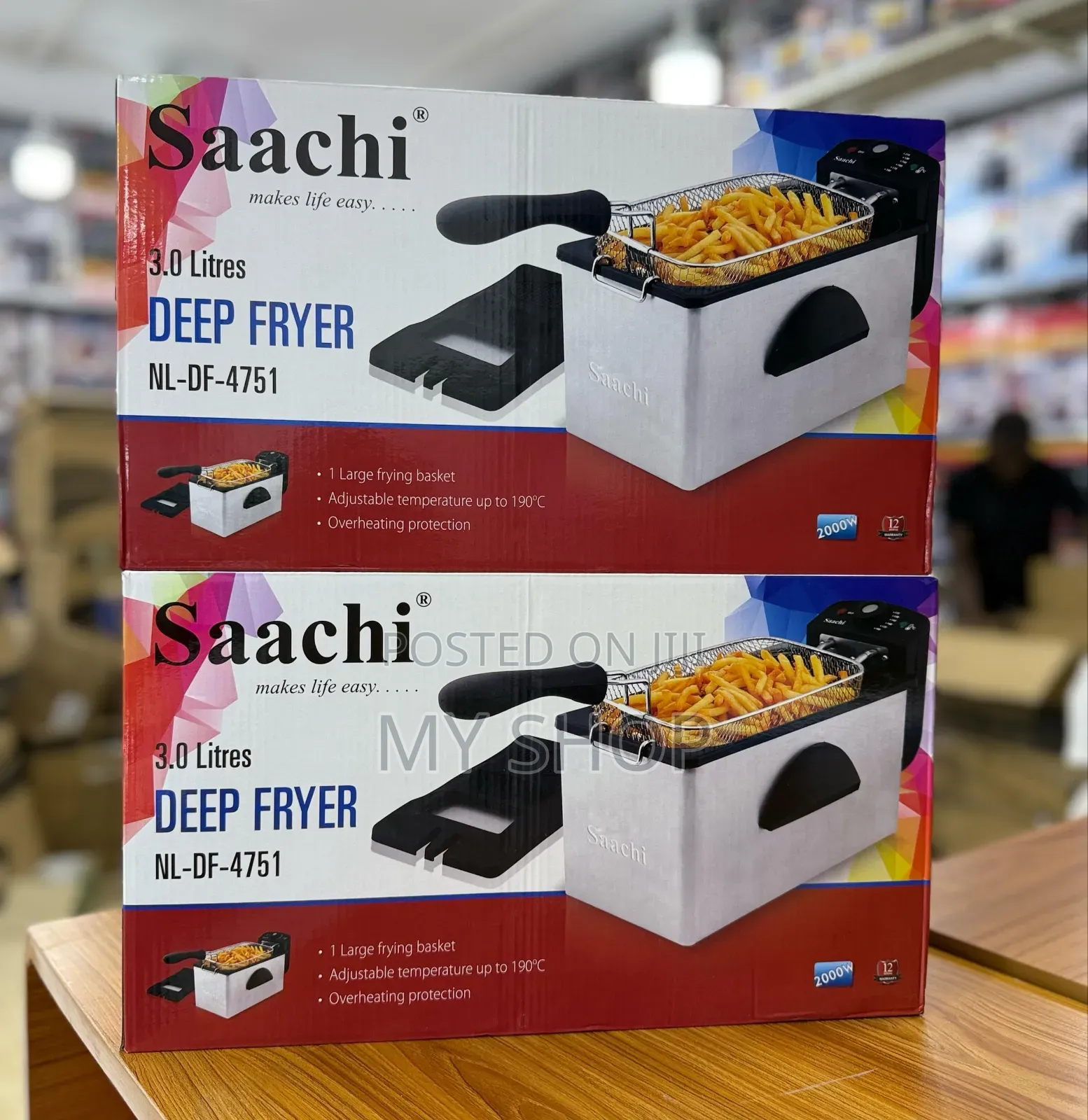 Saachi Deep Fryer 3l