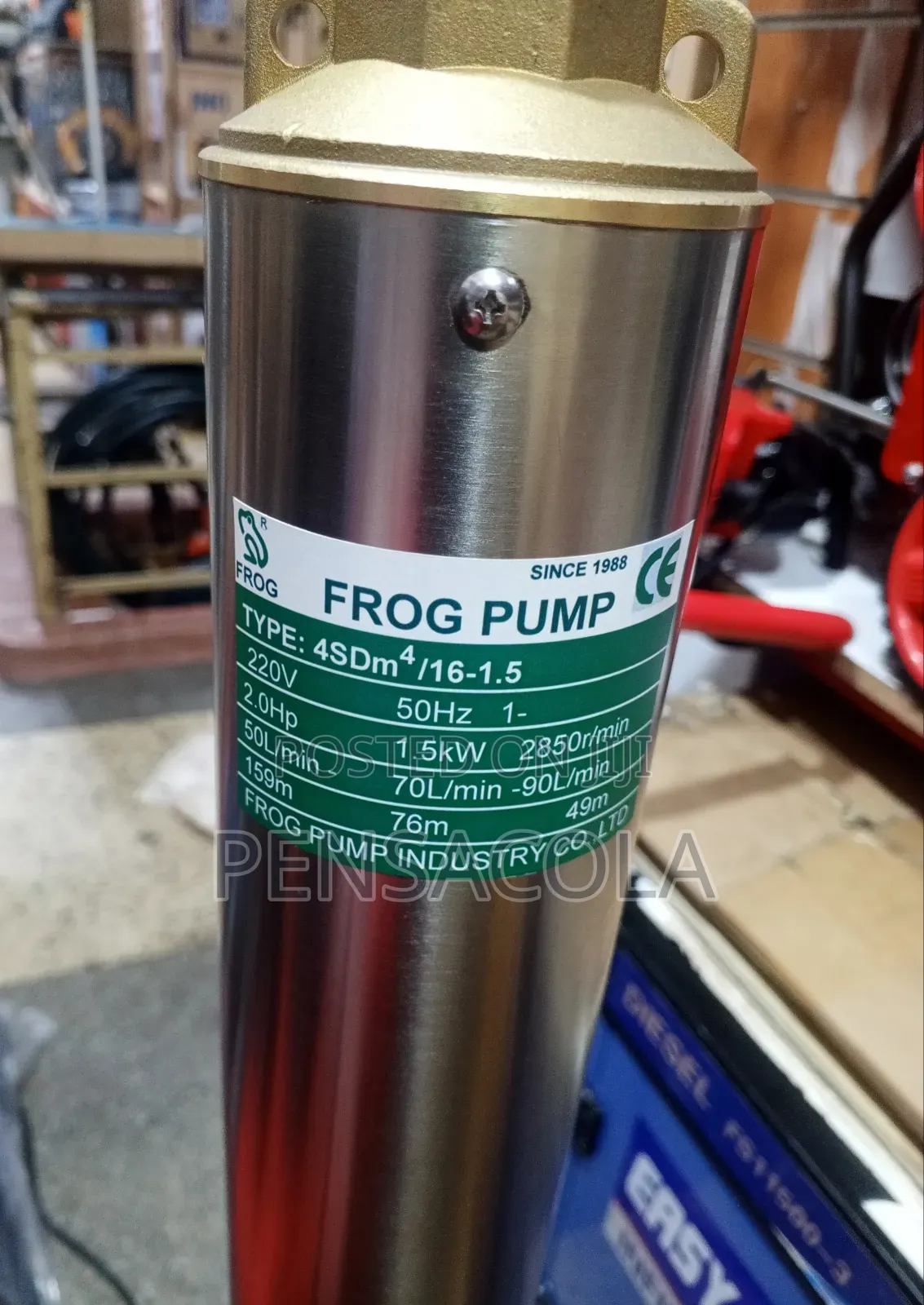 Frog Submersible Water Pump 159m