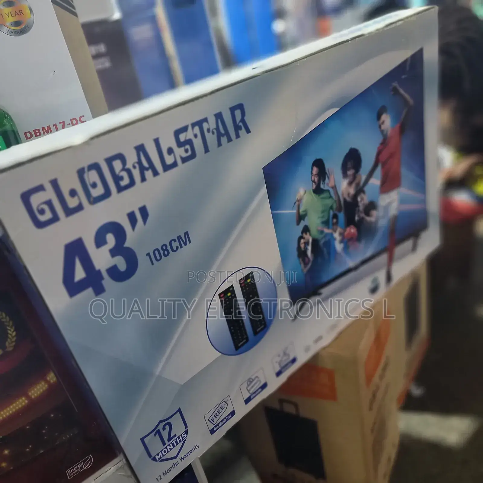 Globalstar 43 Inches Flatscreens Free To Air