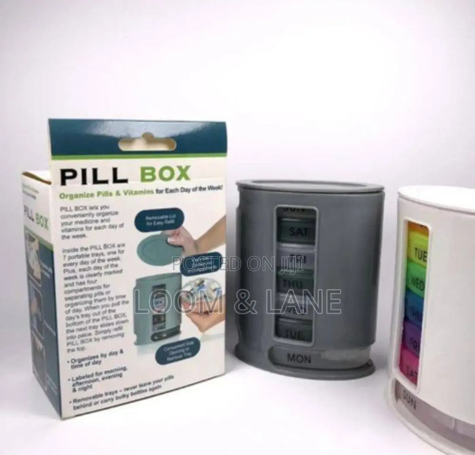Tower Pill Box Organizer