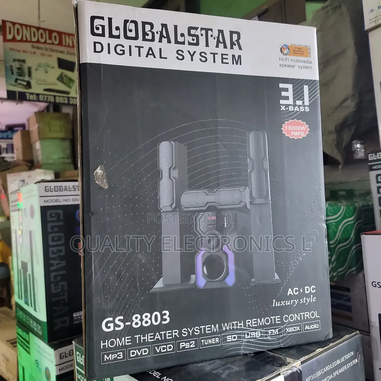 Globalstar Gs-8803 3.1 Hometheater System