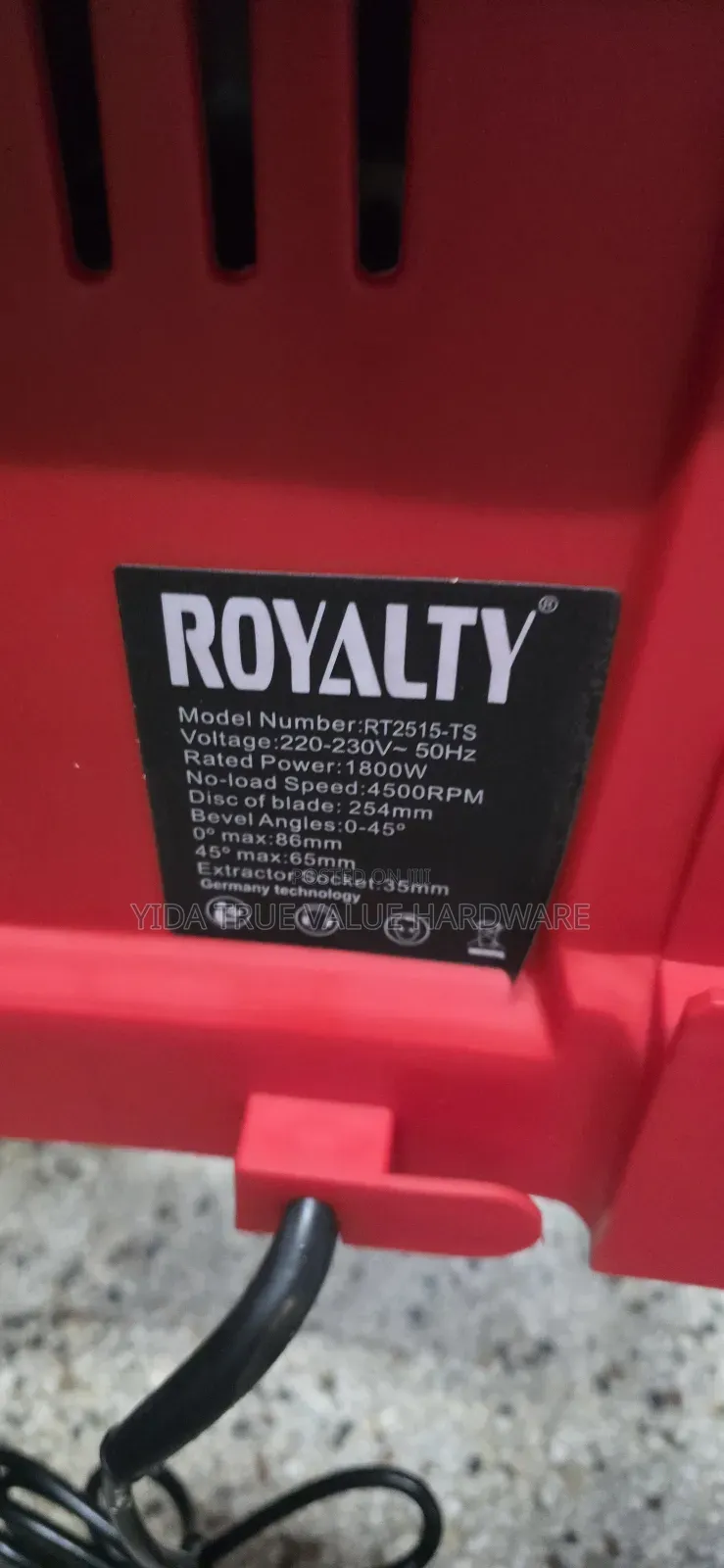 Table Saw Royalty