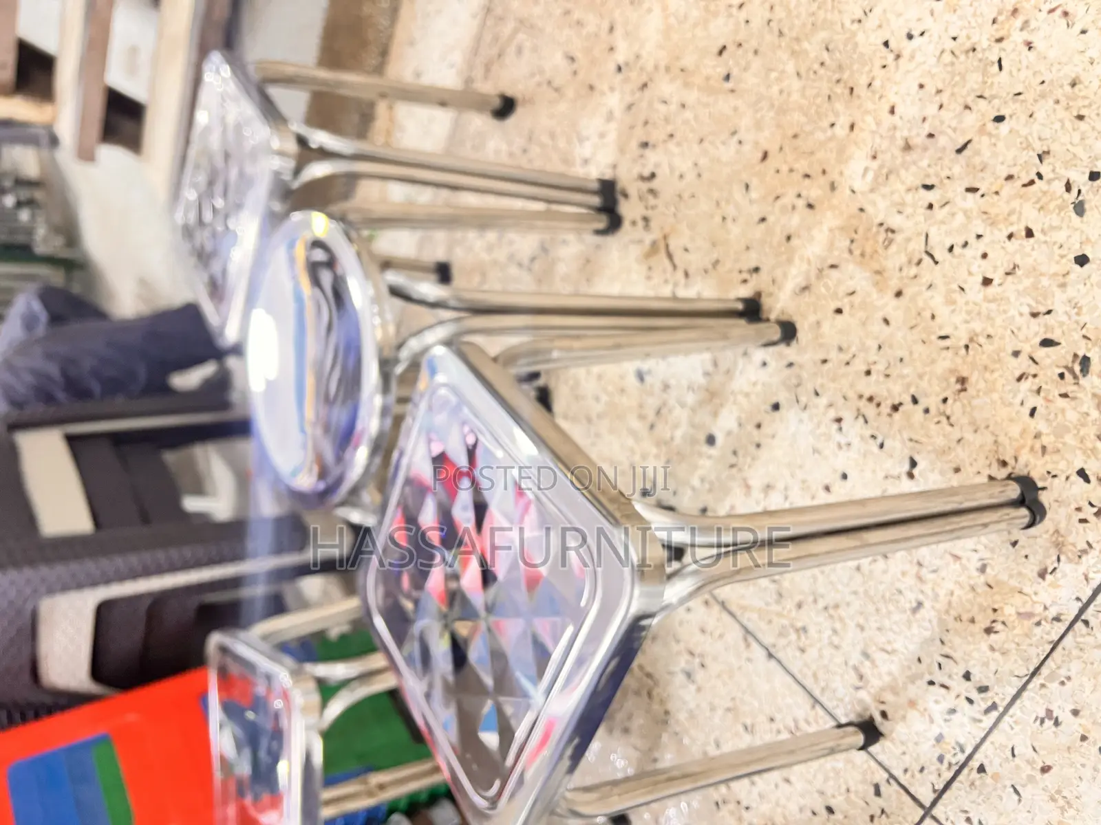 Square and Round Laboratory Stools