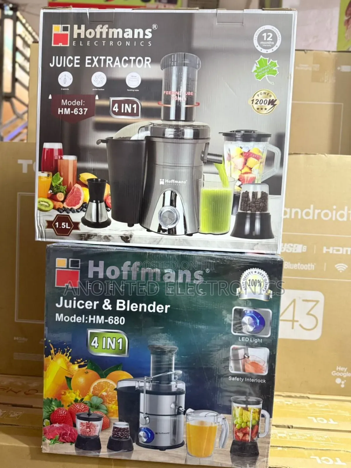 Hoffman Juice Extractor Blender