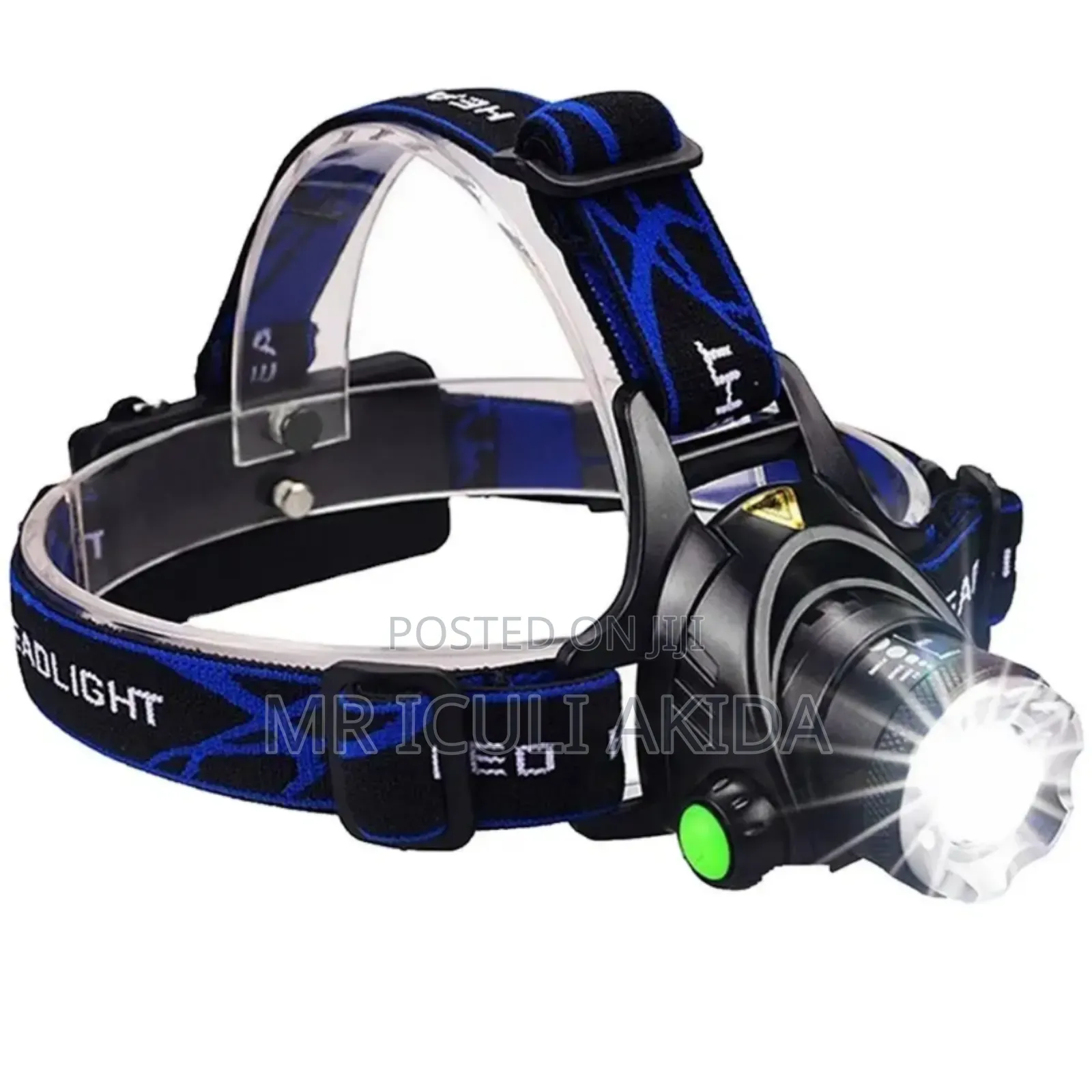 10w Super Bright Adjustable Headlamp for Hiking,Building,