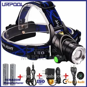 10w Super Bright Adjustable Headlamp for Hiking,Building,