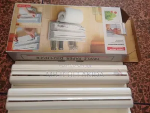 Kitchen Wall Cling Film,Foil Paper Triple Tissue Dispenser