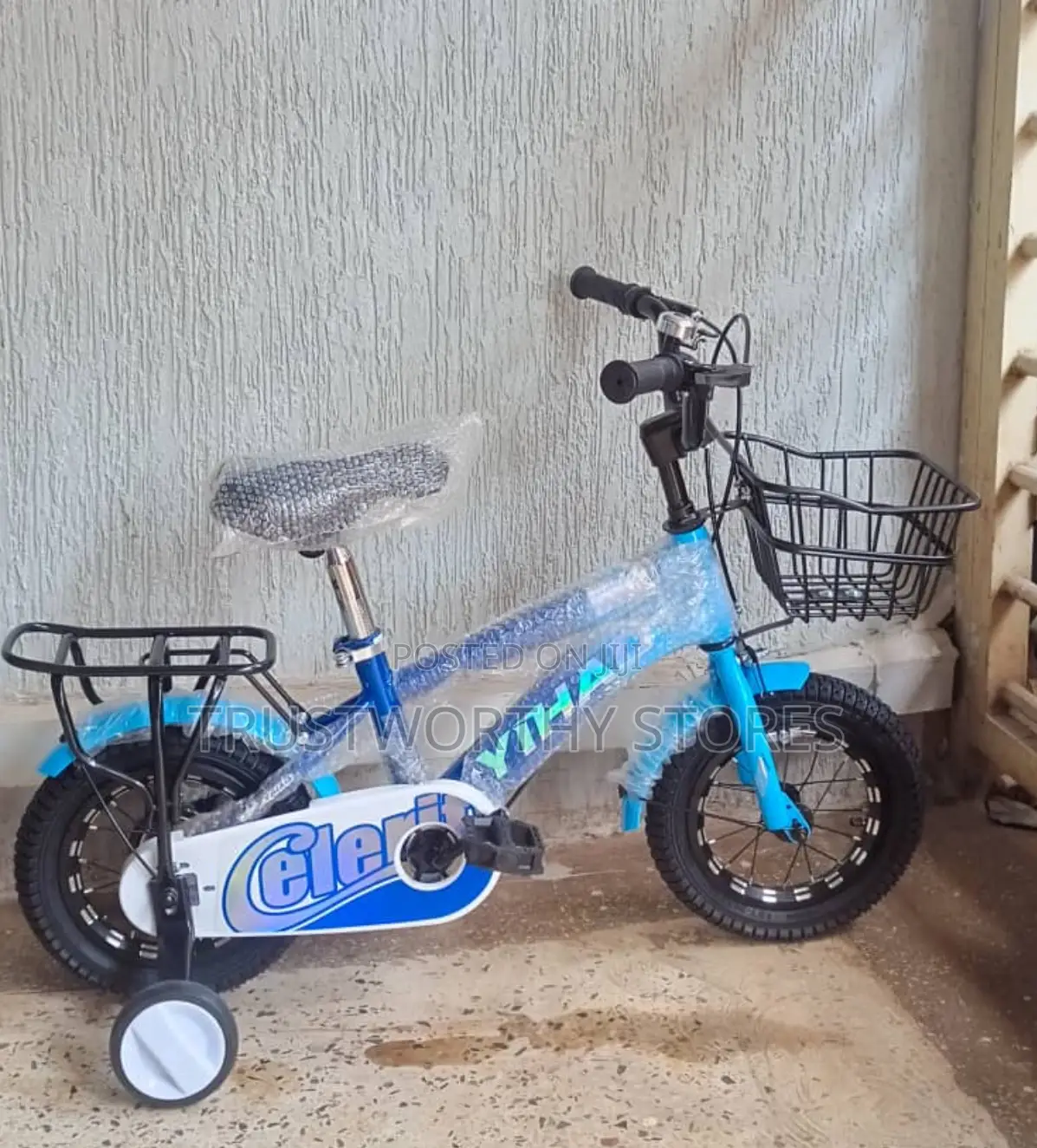 Double Colored Baby Bicycle With Training Wheels 3-5years
