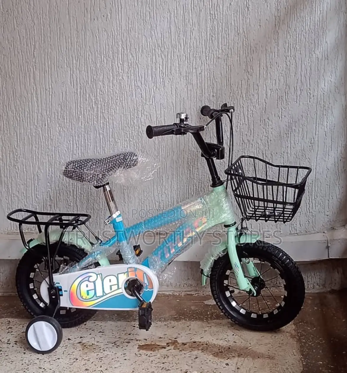 Double Colored Baby Bicycle With Training Wheels 3-5years