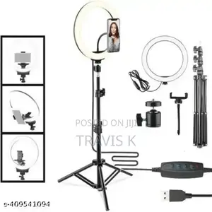 10" Ring Fill Selfie Light With Tripod