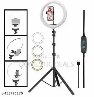 10" Ring Fill Selfie Light With Tripod