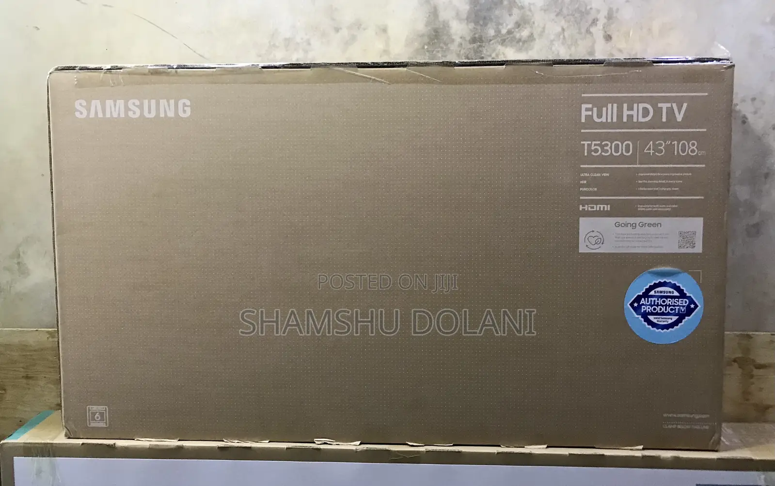 Samsung 43”Smart Tv