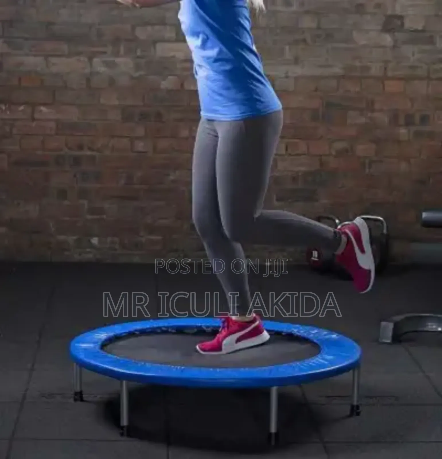 Indoor/Outdoor Children Spring Fitness Trampoline