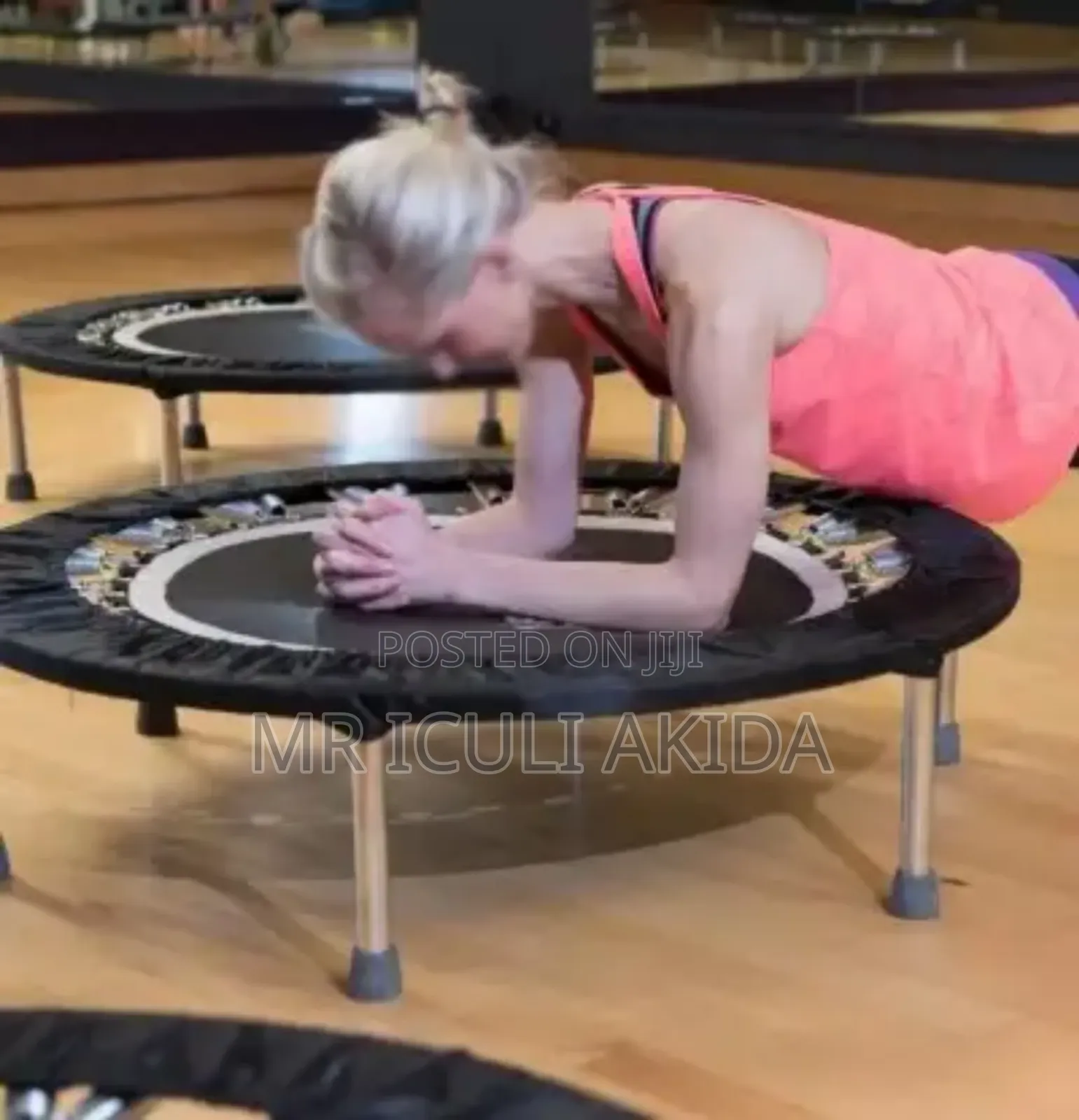 Indoor/Outdoor Children Spring Fitness Trampoline