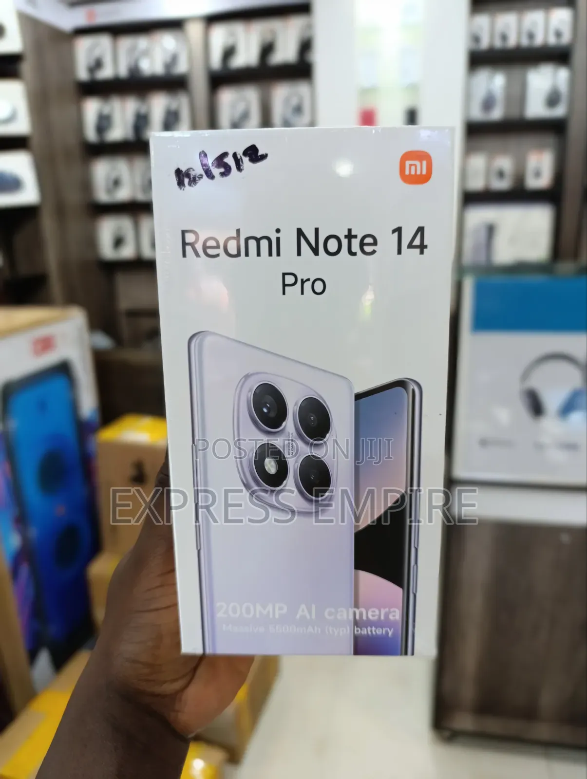 New Xiaomi Redmi Note 14 Pro 5G 512 GB Black
