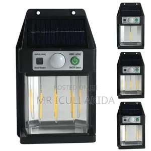 Photo - Outdoor Tungsten Wall Waterproof Motion Sensor Solar Light