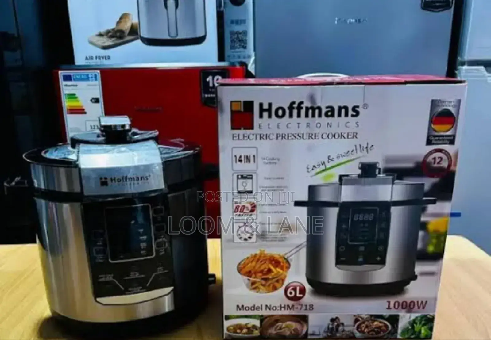Hoffmans 6l Hm-718 Electric Pressure Cooker