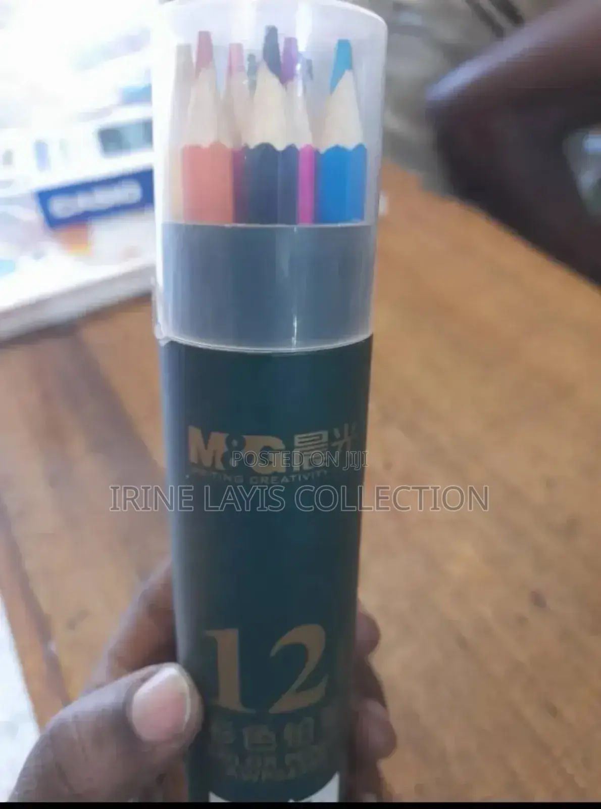 12 Piece Mg Colour Pencils