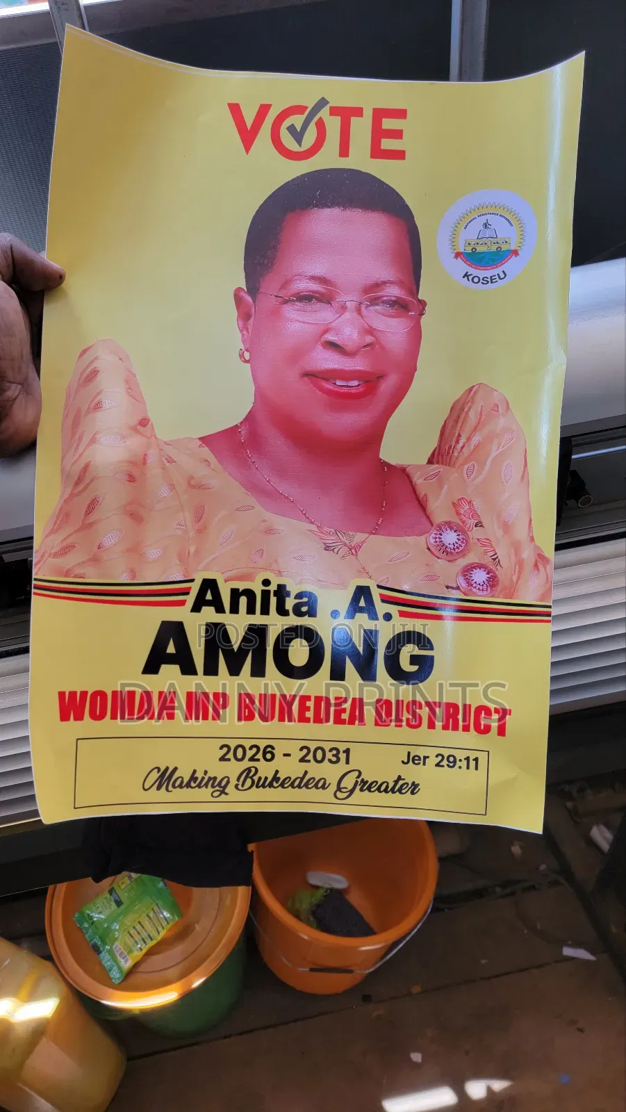 Campaign Posters/ Stickers/ Reflective Jackets /Banners