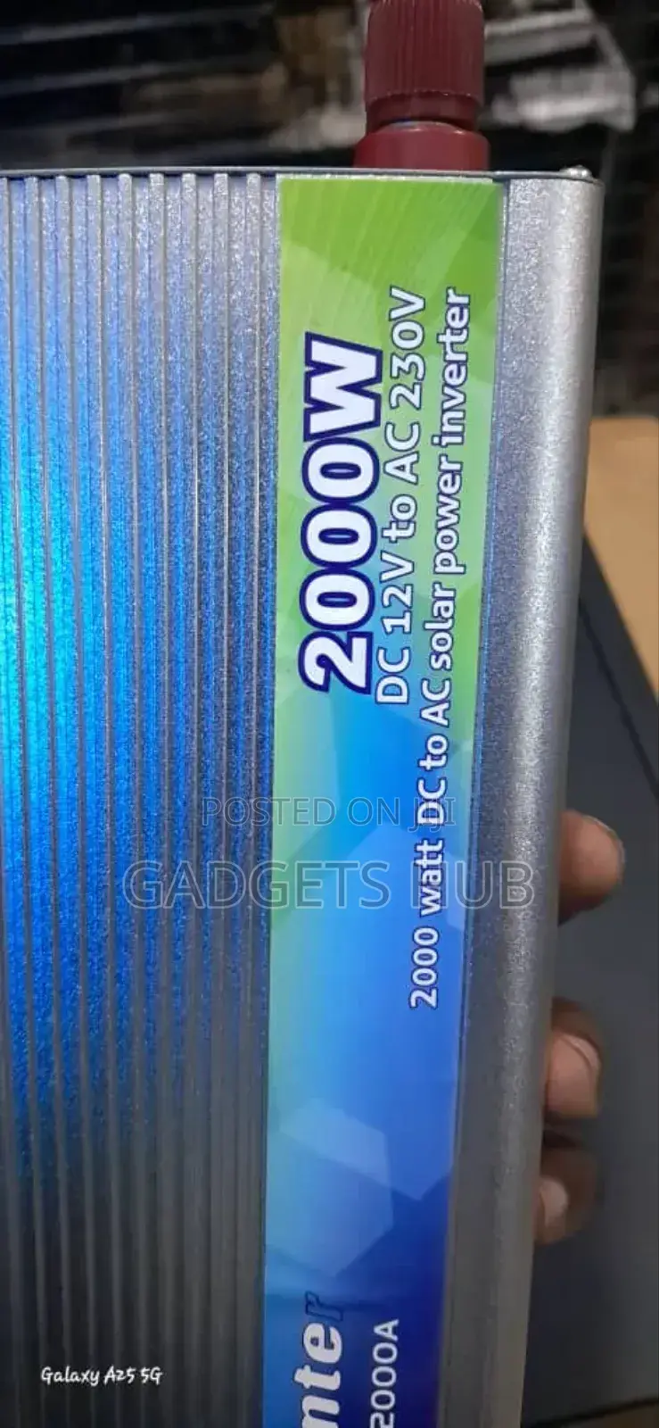 Dc to Ac Solar Power Inverter 2000 Watt Dc12v to Ac230v