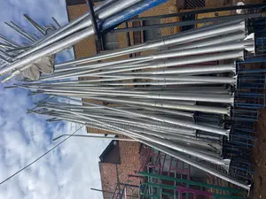 6meters Solar Poles With Basements
