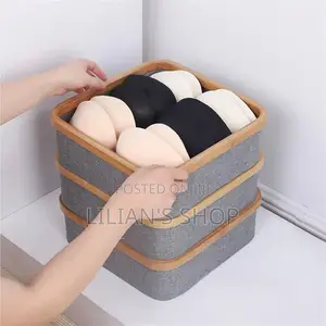 9-Cell Non-Lided Square Underwear Storage Basket