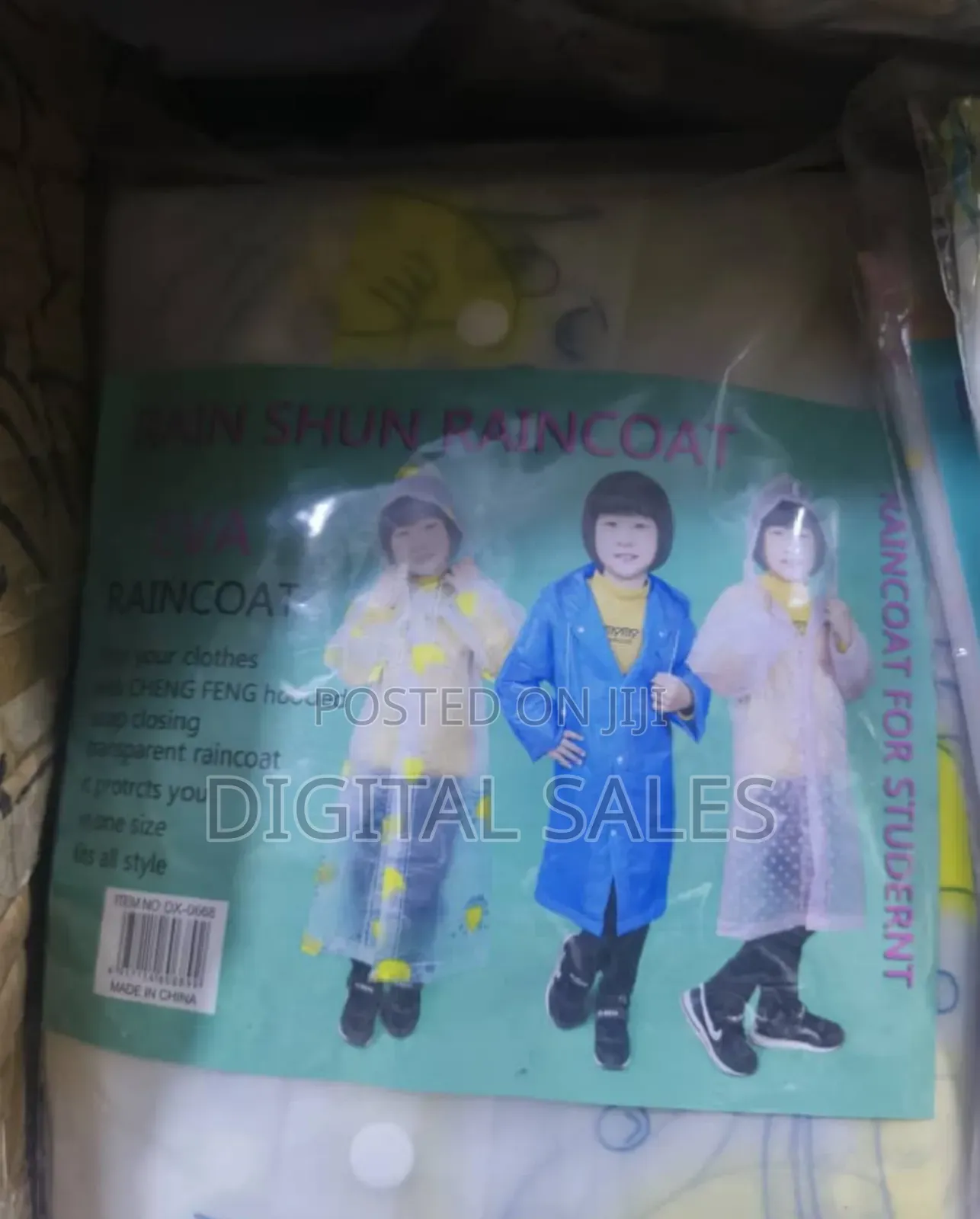 New Safety Children Rain Children Rain Coat.