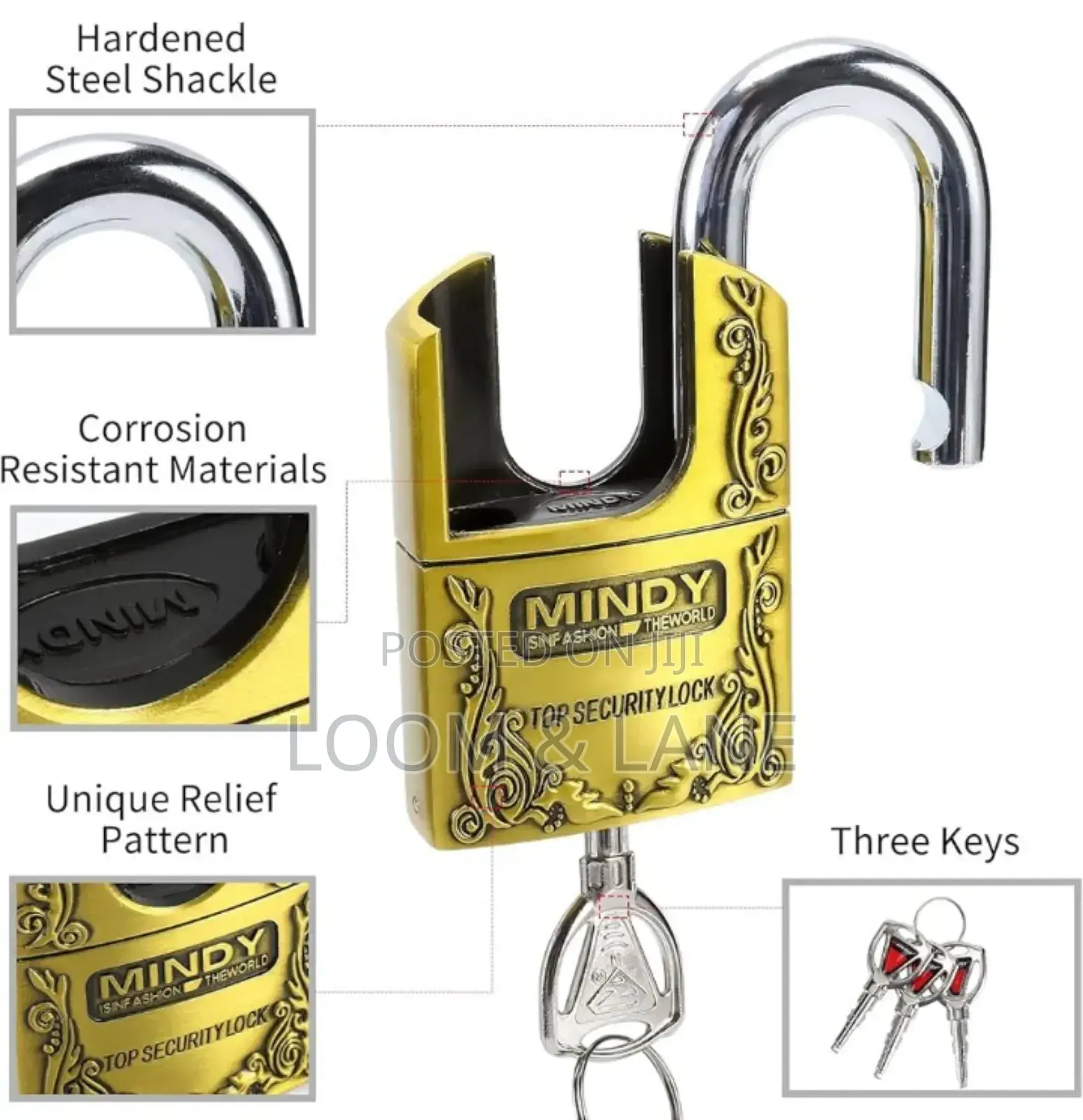 Top Security Lock Padlock