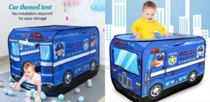 Mini Police Car Tent Play Gym for Toddler