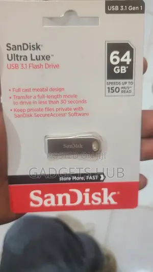 Sandisk
Ultra Luxe"
Usb 3.1 Flash Drive 64gb