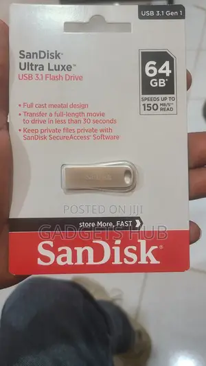 Sandisk
Ultra Luxe"
Usb 3.1 Flash Drive 64gb