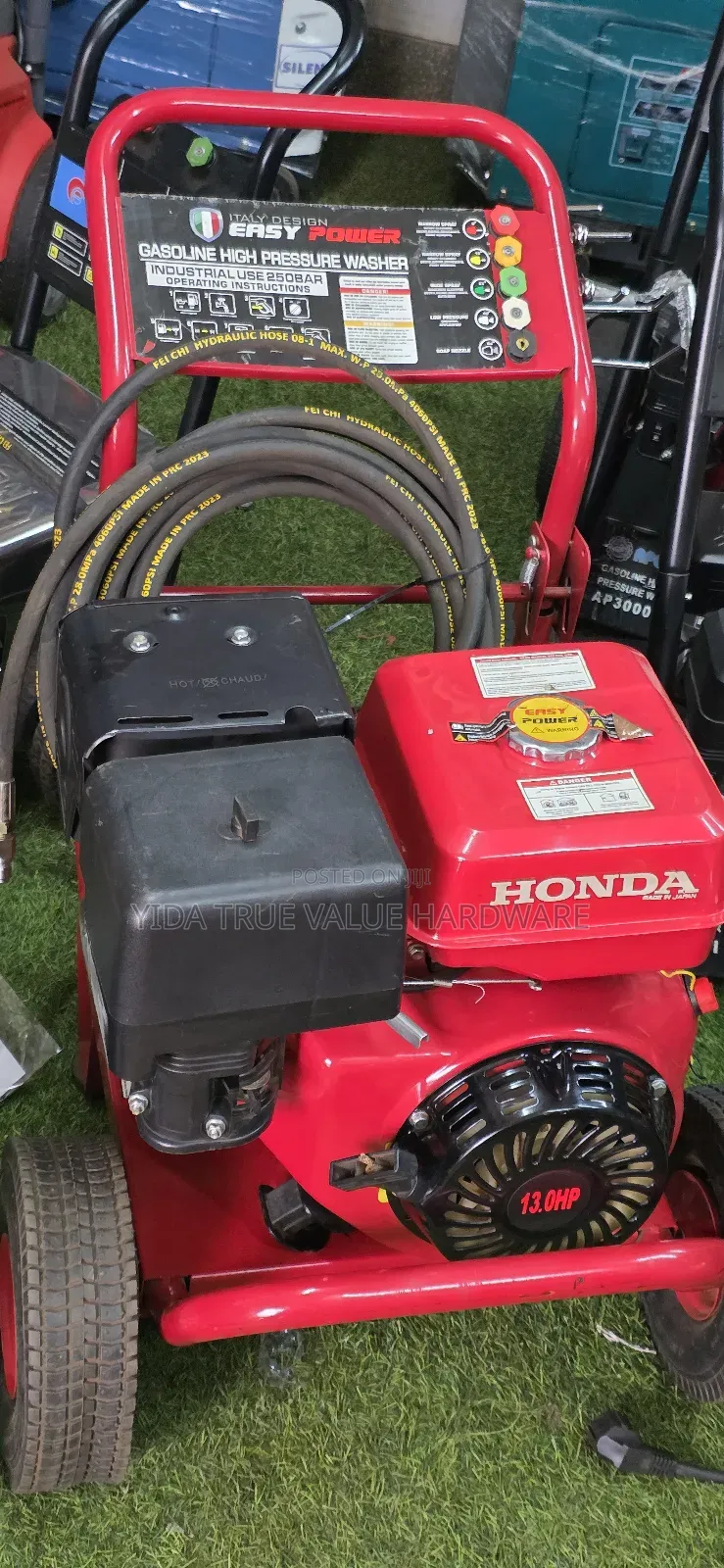 Gasoline Pressure Washer Industrial 250bars