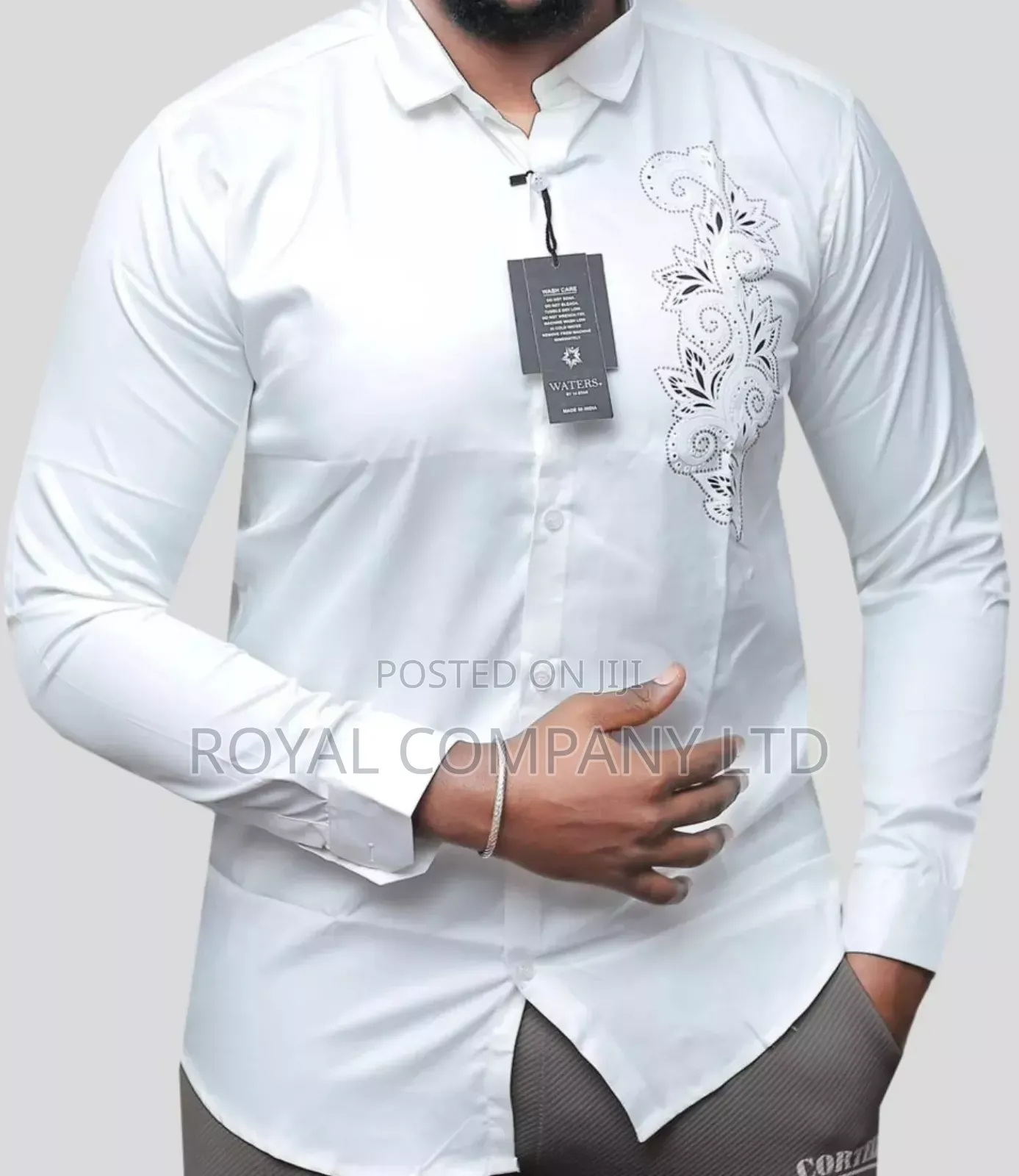 Men Shirts Silky Shirts