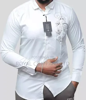Men Shirts Silky Shirts