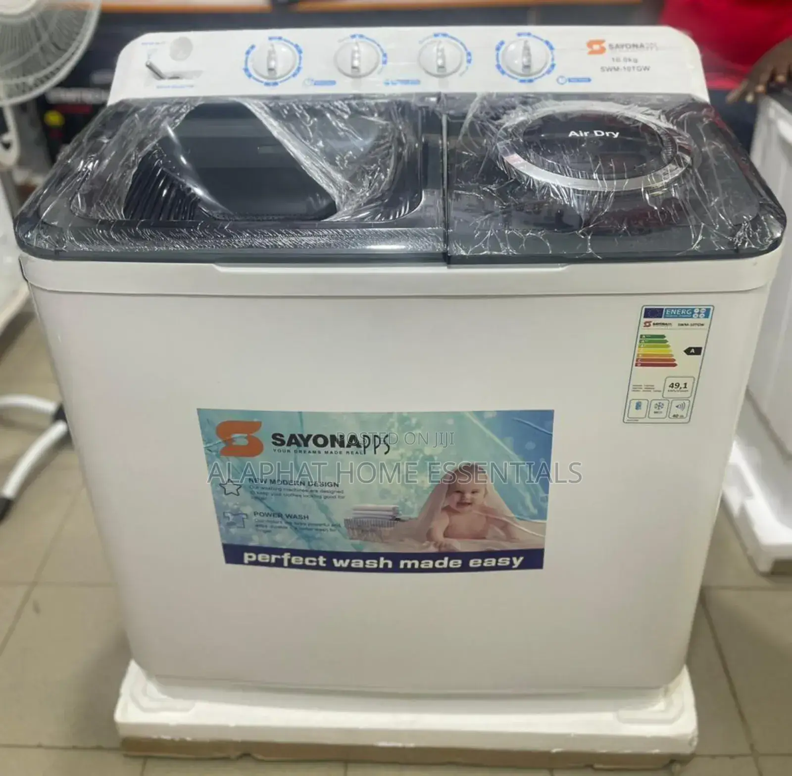 Sayona 10kg Twin Tub/Washing Machine