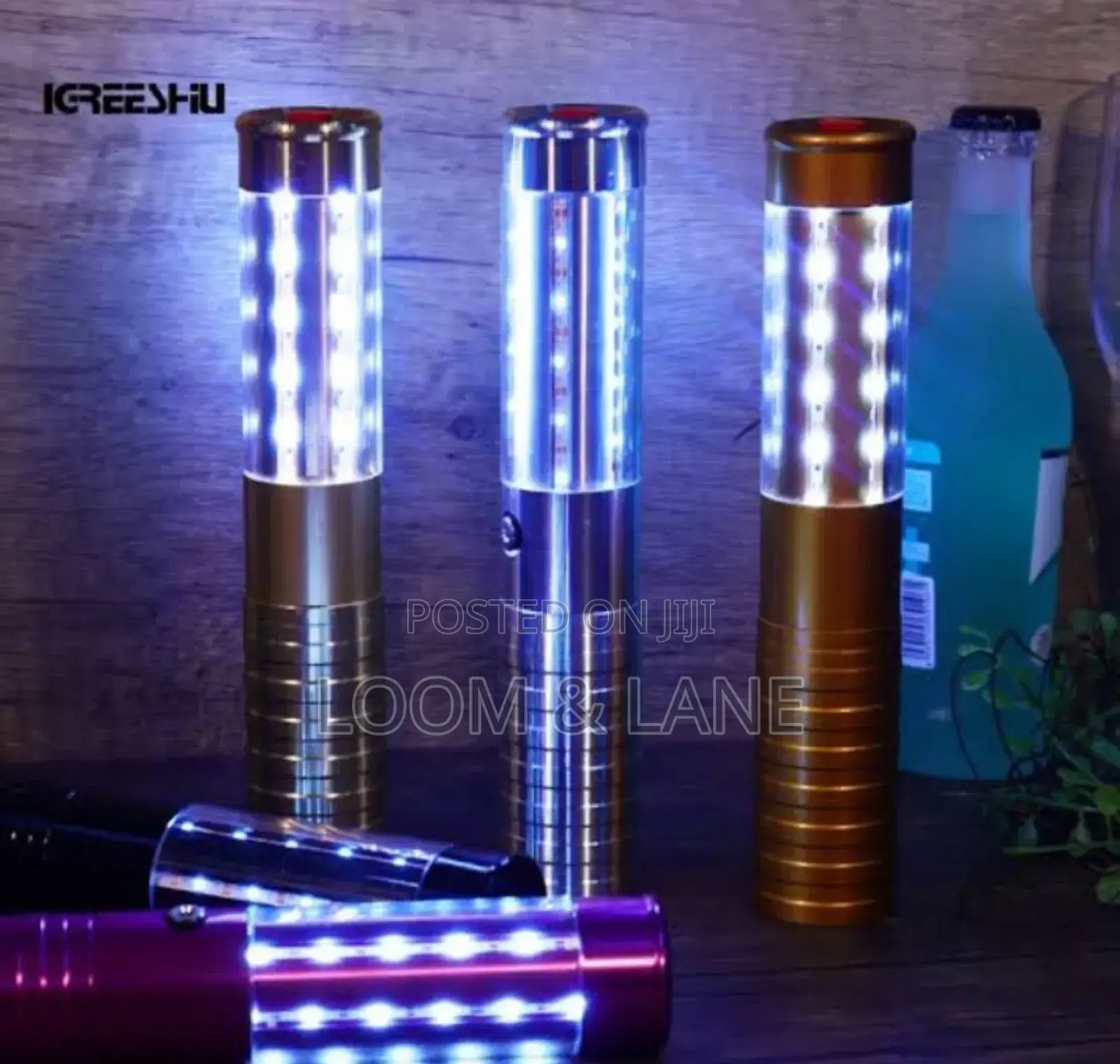 Rechargeable Led Strobe Baton Flask Stick